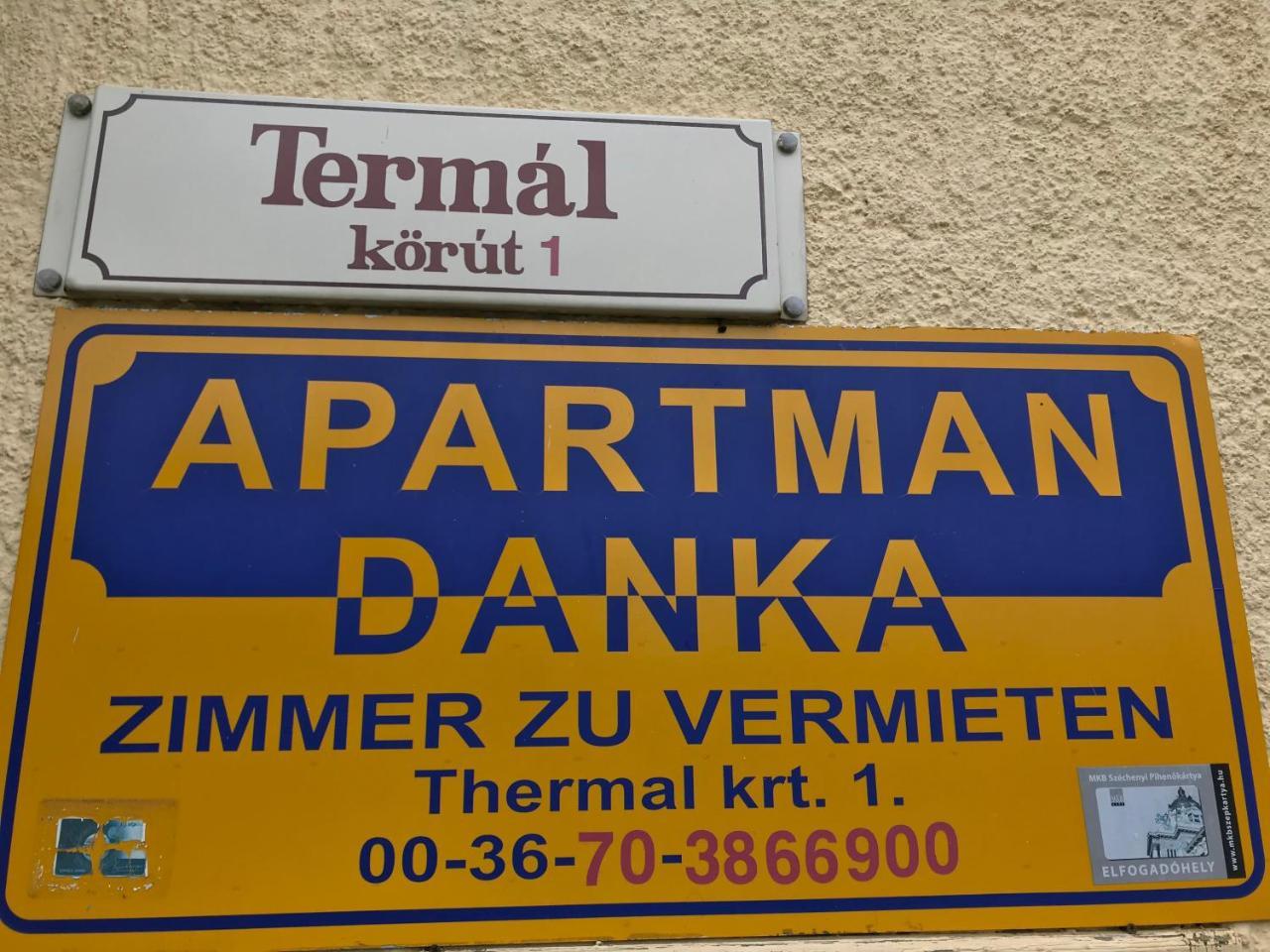 Apartman Danka Bük Eksteriør billede